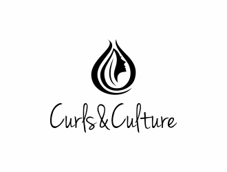 Curls&Culture logo design by christabel