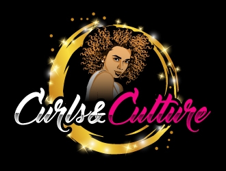 Curls&Culture logo design by AamirKhan