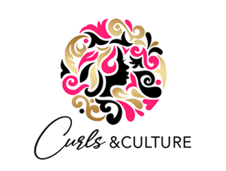 Curls&Culture logo design by ingepro