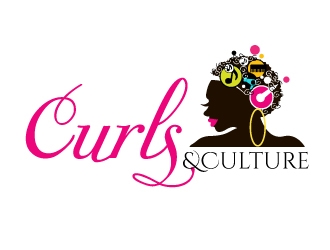 Curls&Culture logo design by Suvendu