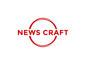 NewsCraft or News Force 1 logo design by salis17