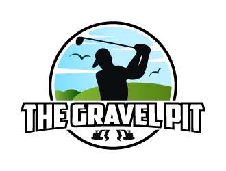 The Gravel Pit logo design by Moon