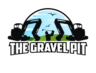 The Gravel Pit logo design by Moon