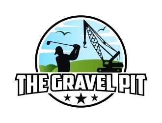 The Gravel Pit logo design by Moon