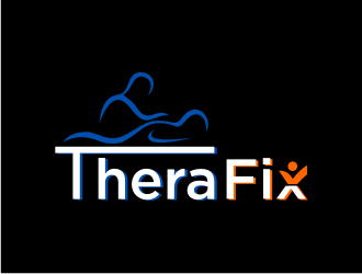 Therafix logo design by Nafaz