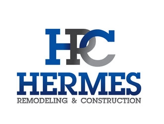 HRC - HERMES REMODELING & CONSTRUCTION  logo design by creativemind01
