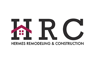 HRC - HERMES REMODELING & CONSTRUCTION  logo design by 3Dlogos