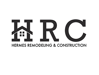 HRC - HERMES REMODELING & CONSTRUCTION  logo design by 3Dlogos