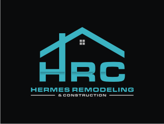 HRC - HERMES REMODELING & CONSTRUCTION  logo design by clayjensen