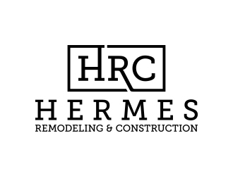 HRC - HERMES REMODELING & CONSTRUCTION  logo design by lexipej