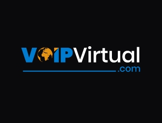 VoipVirtual.com logo design by aryamaity