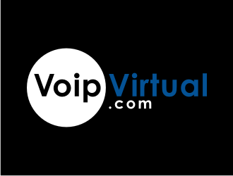 VoipVirtual.com logo design by puthreeone