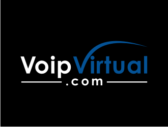 VoipVirtual.com logo design by puthreeone