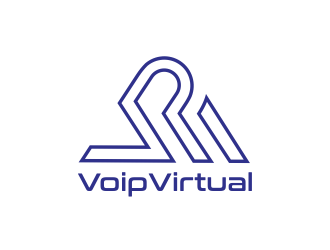 VoipVirtual.com logo design by AisRafa