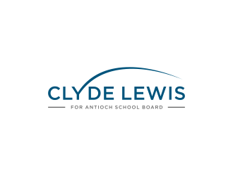 Clyde Lewis for Antioch School Board logo design by yeve