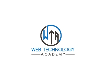 Web Technology Academy logo design by aryamaity