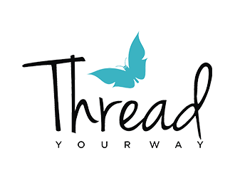 Thread Your Way logo design by EkoBooM