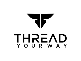 Thread Your Way logo design by oke2angconcept