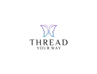 Thread Your Way logo design by bombers