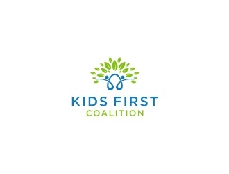 Kids First Coalition logo design by bombers