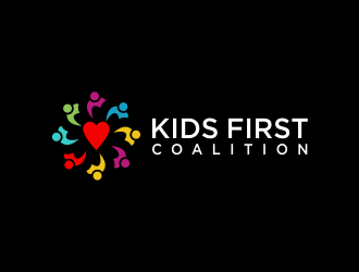 Kids First Coalition logo design by azizah