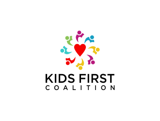 Kids First Coalition logo design by azizah