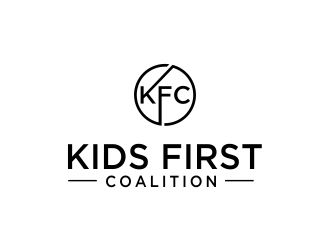 Kids First Coalition logo design by oke2angconcept