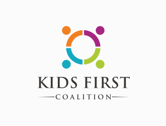 Kids First Coalition logo design by artery