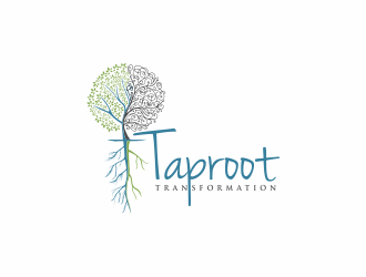 Taproot Transformation logo design by oke2angconcept