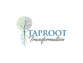 Taproot Transformation logo design by oke2angconcept