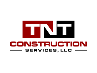 TNT Construction Services, LLC logo design by p0peye
