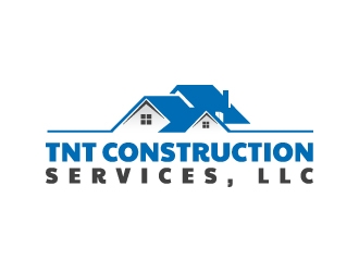 TNT Construction Services, LLC logo design by aryamaity