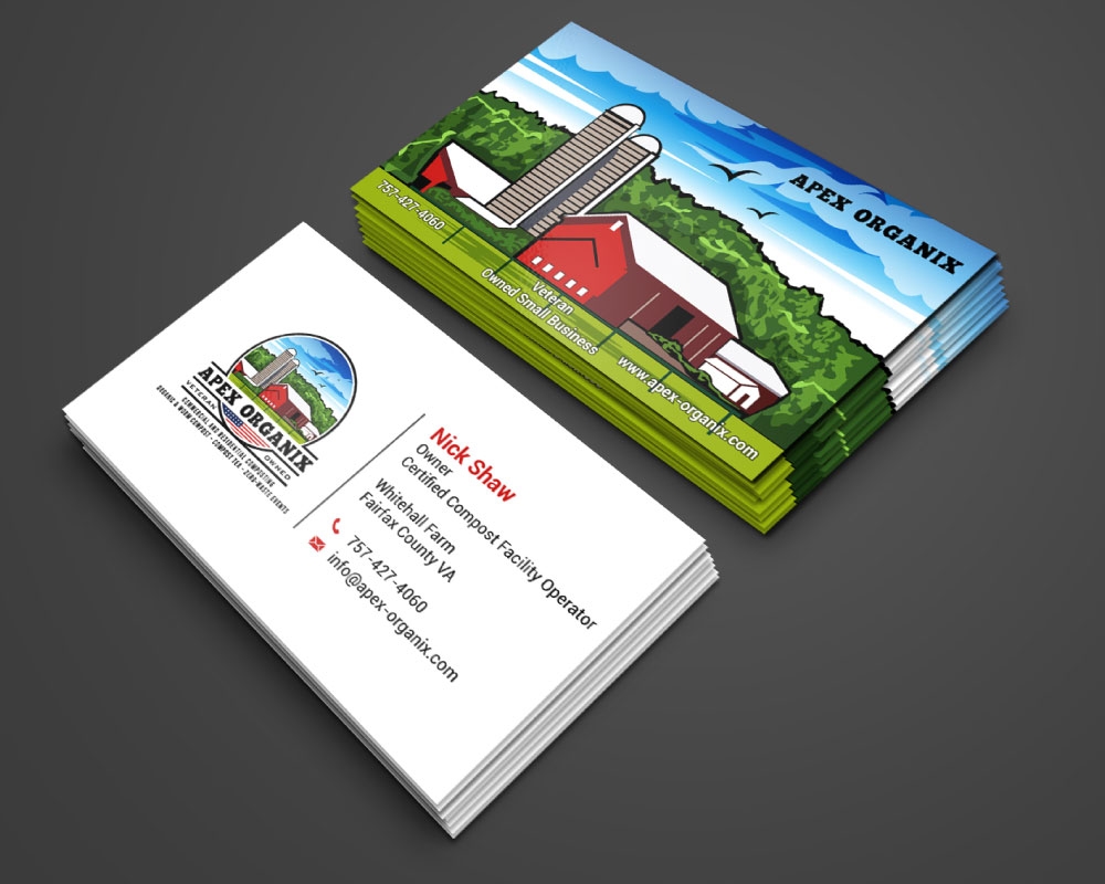 Apex Organix logo design by Boomstudioz