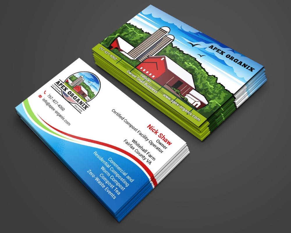 Apex Organix logo design by Boomstudioz