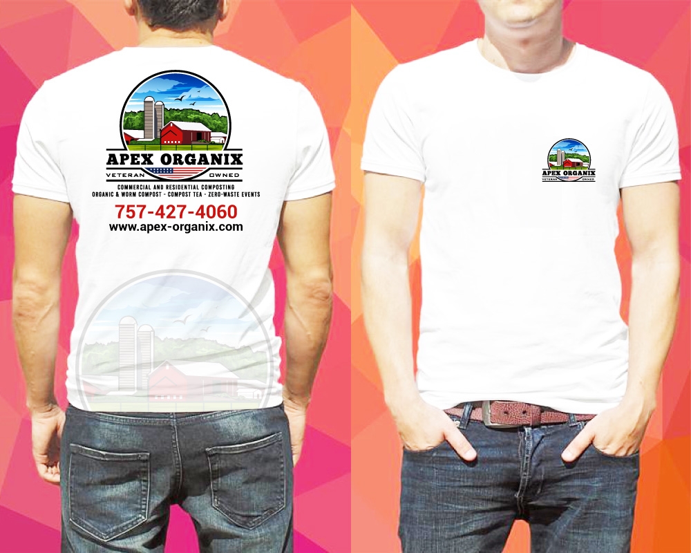 Apex Organix logo design by Boomstudioz