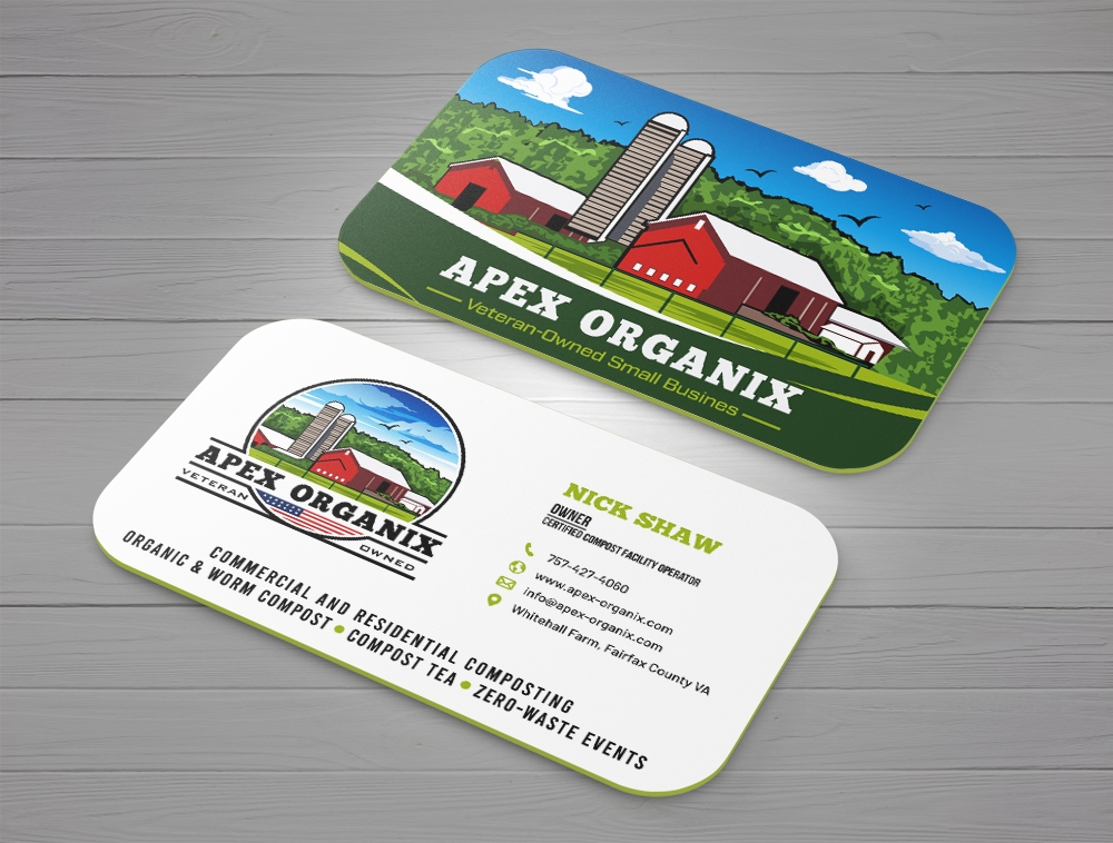 Apex Organix logo design by Niqnish