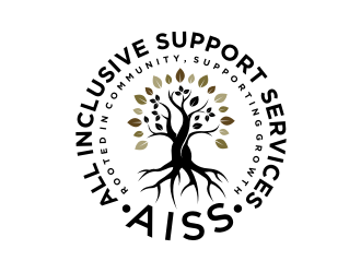 All Inclusive Support Services (AISS) logo design by exitum