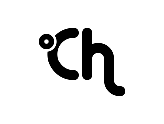 °Ch - (chocolates by Türkan) logo design by Kanya