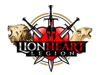 LionHeart Legion logo design by DreamLogoDesign