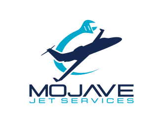 Mojave Jet Services logo design by ekitessar
