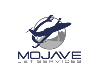Mojave Jet Services logo design by ekitessar