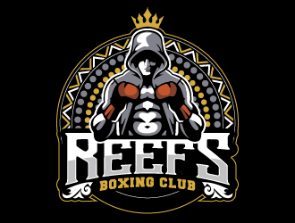 Reefs Boxing Club logo design by PRN123