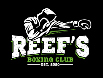Reefs Boxing Club logo design by brandshark