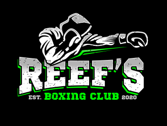 Reefs Boxing Club logo design by brandshark