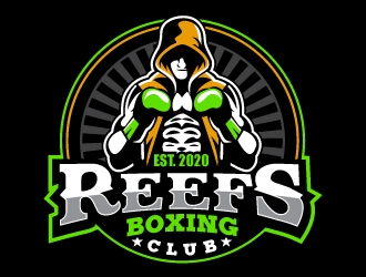 Reefs Boxing Club logo design by uttam