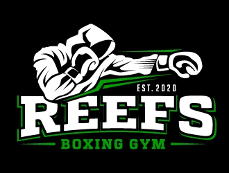 Reefs Boxing Club logo design by jaize