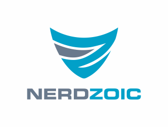 Nerdzoic logo design by Renaker