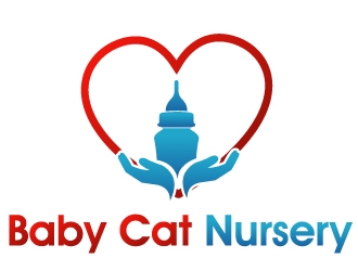 Baby Cat Nursery logo design by PMG