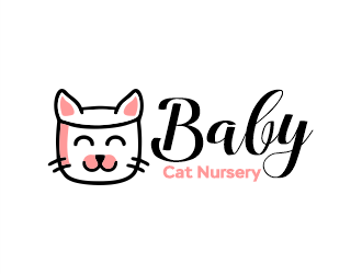 Baby Cat Nursery logo design by Gwerth