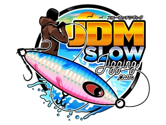 JDM Slow Jigging logo design by Aelius